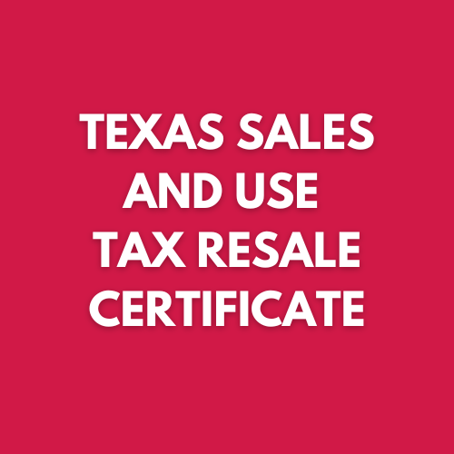 Texas-Sales-and-Use-Tax-RESALE-Certificate image